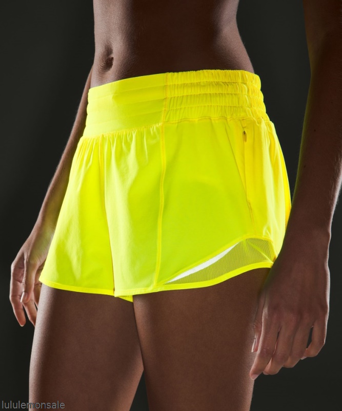 Lululemon Damen DELULU169 | Lululemon Deutschland Highlight Gelb Hotty Hot High-rise Gefüttert Kurz 25